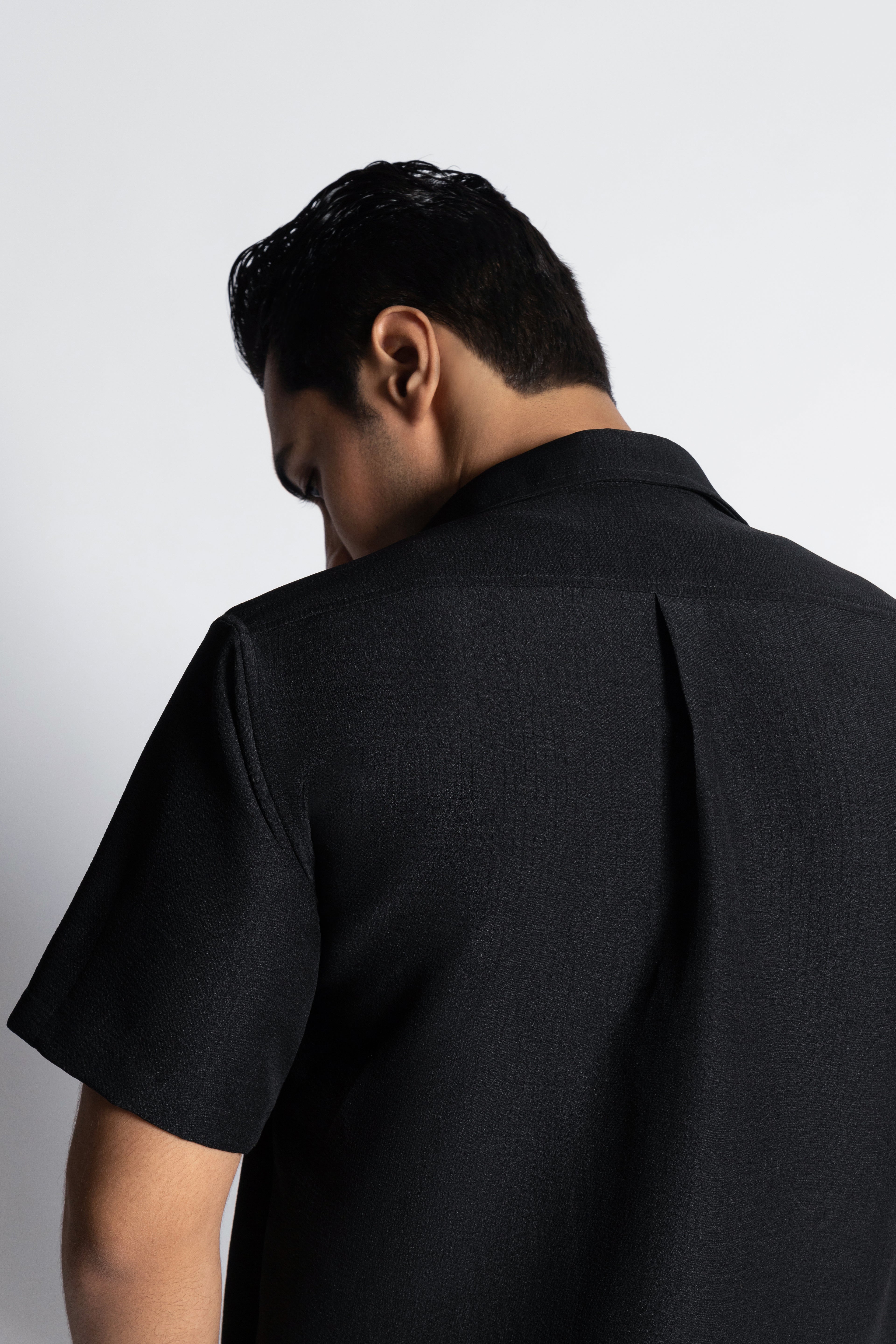 Regulus - Deep Black Relaxed Fit Shirt