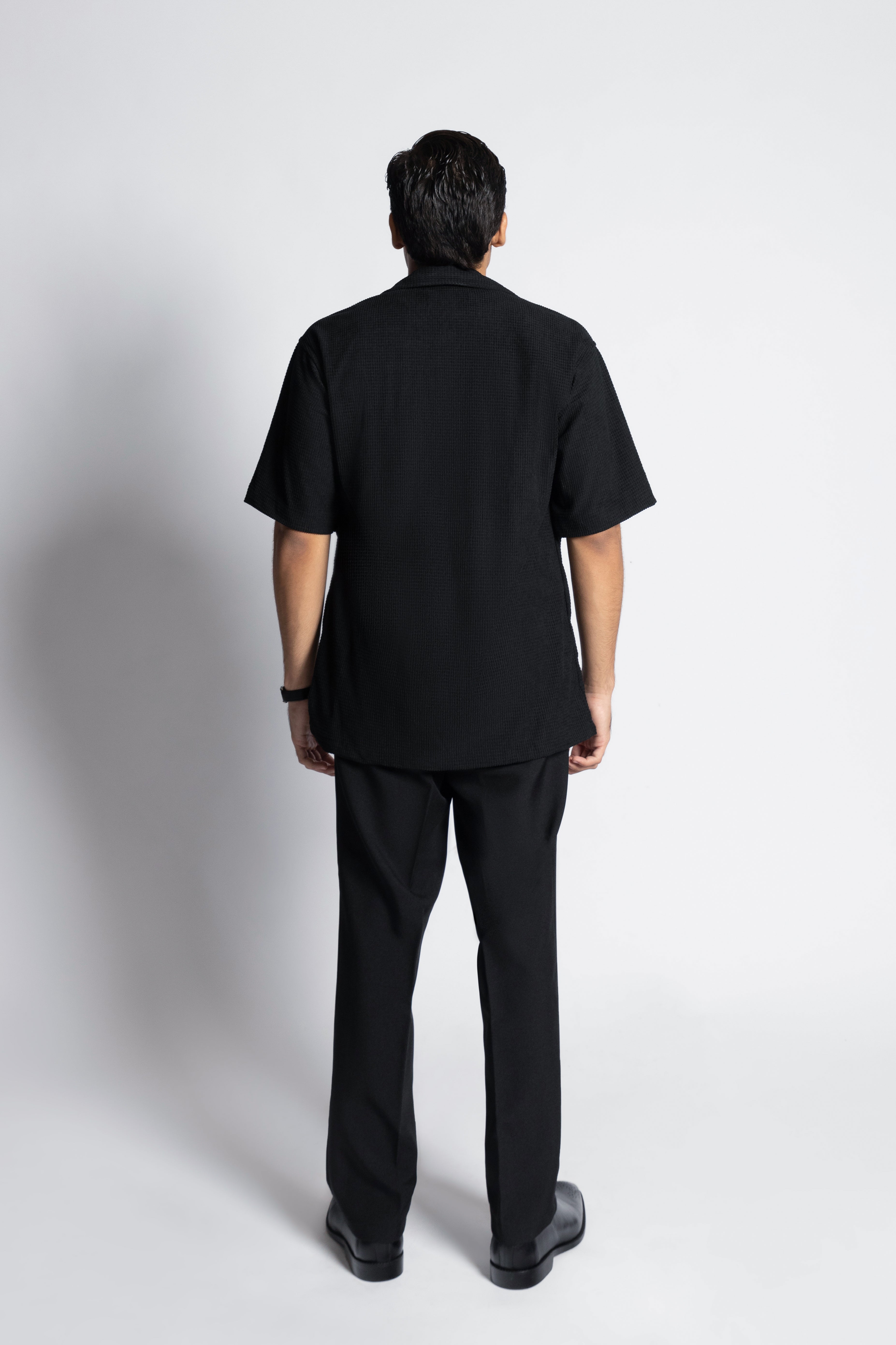 Arcturus – Textured Cuban Short Sleeve