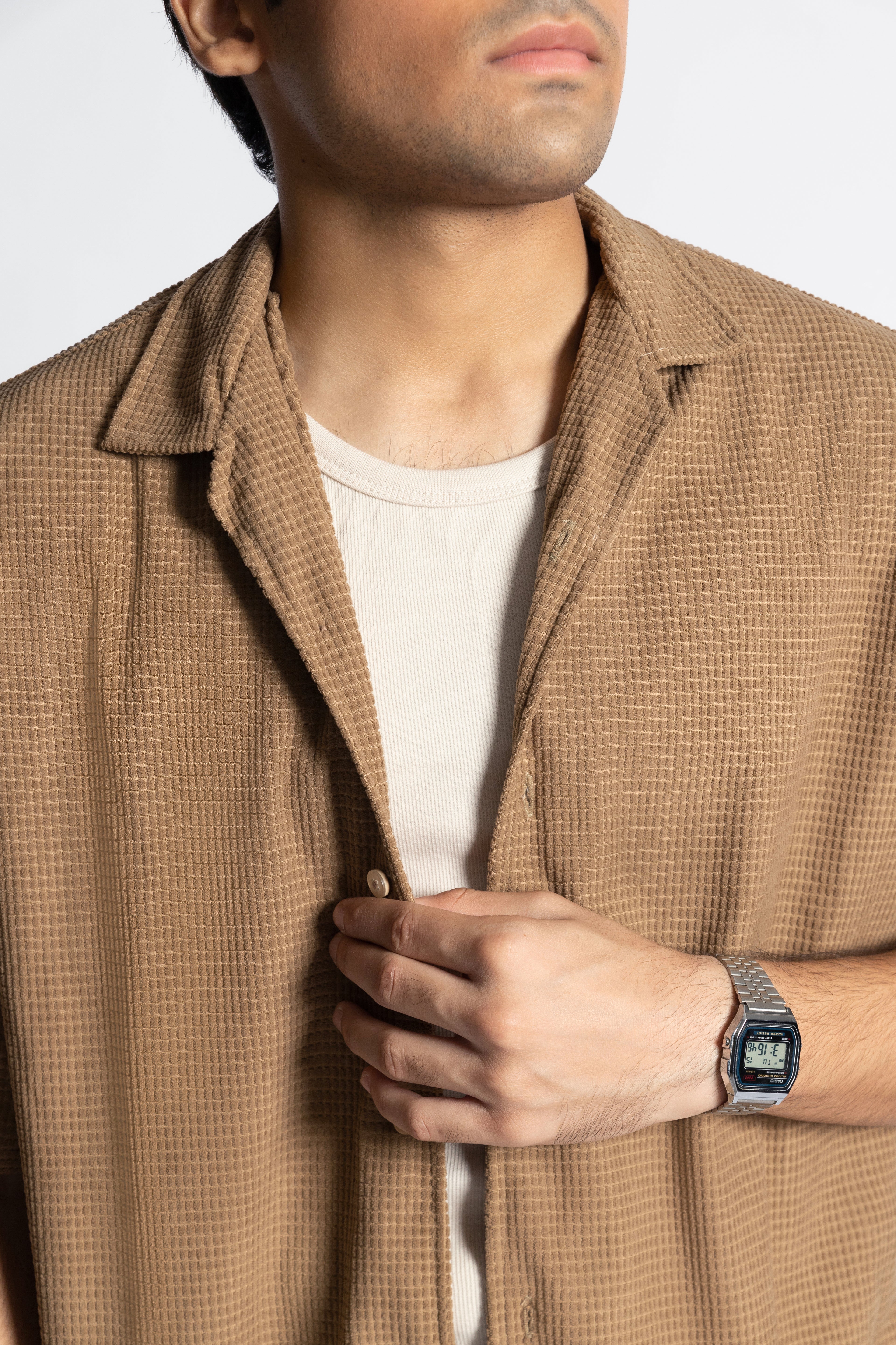 Arcturus – Textured Cuban Short Sleeve